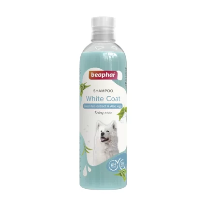 شامپو بیفار سگ مخصوص موهای سفید Shampoo White Coat Dog