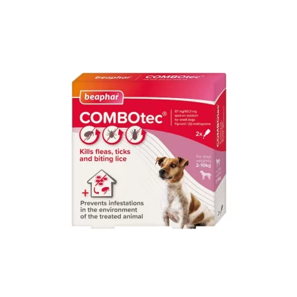 قطره ضد کک و کنه برای سگ Beaphar COMBOtec مناسب 2 تا 10 کیلو