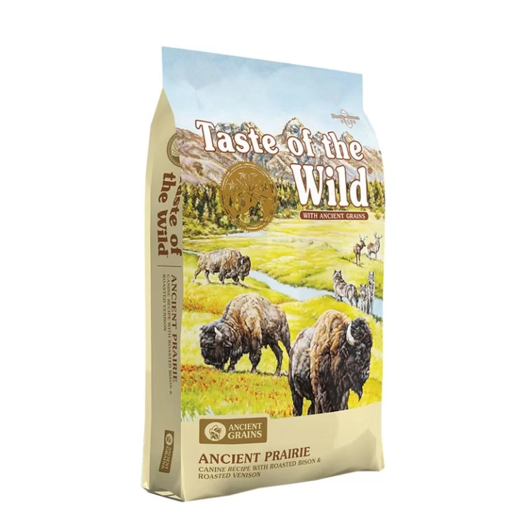 غذای خشک سگ Ancient Prairie برند Taste Of The Wild با طعم گاومیش