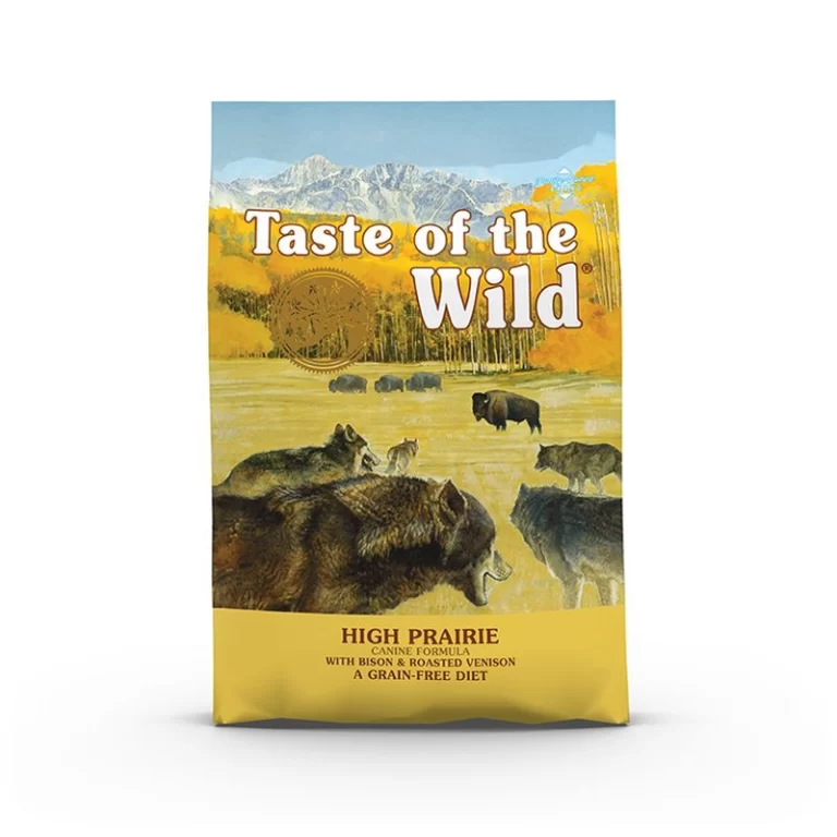 غذای خشک سگ طعم گاومیش و گوزن تیست اف د وایلد Taste of the Wild