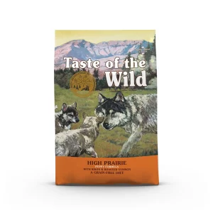 غذای خشک توله سگ طعم گاومیش و گوزن Taste Of The Wild High Prairie Puppy