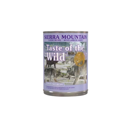 کنسرو سگ طعم گوشت بره Taste Of The Wild Sierra Mountain