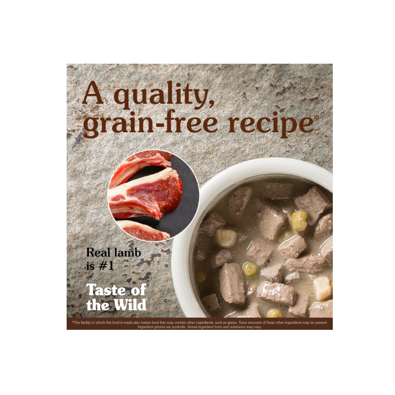 کنسرو سگ طعم گوشت بره Taste Of The Wild Sierra Mountain 2 کنسرو سگ طعم گوشت بره Taste Of The Wild Sierra Mountain