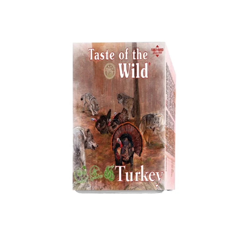 غذای تر سگ تیست آف د وایلد با طعم بوقلمون Taste Of The Wild
