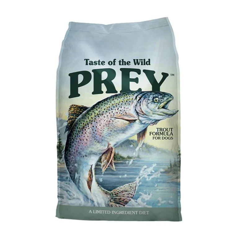 غذای خشک سگ PREY Trout تیست آف د وایلد با طعم ماهی سالمون