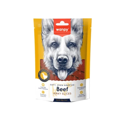 تشویقی سگ ونپی مدل Beef Jerky Slices