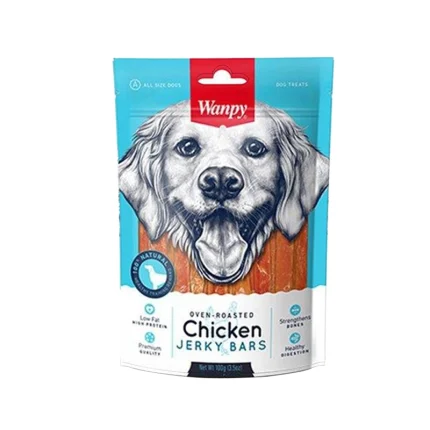 تشویقی سگ ونپی مدل Chicken Jerky Bars