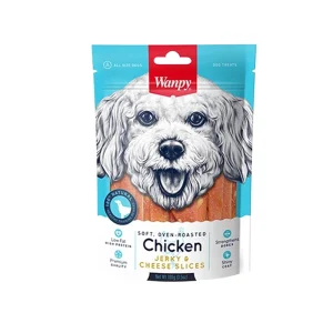 تشویقی سگ ونپی مدل Chicken Jerky Cheese Slices
