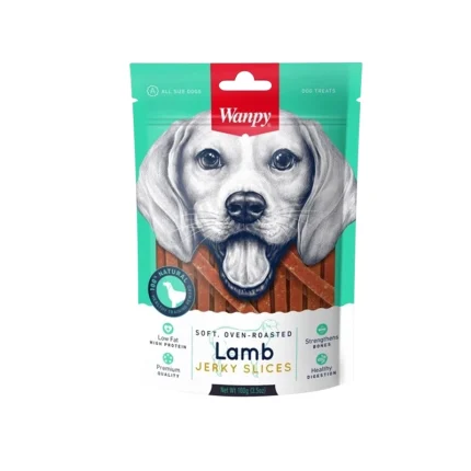 تشویقی سگ ونپی مدل Lamb Jerky Slices