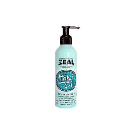 روغن ماهی هوک زیل مخصوص سگ و گربه ZEAL Hoki Oil