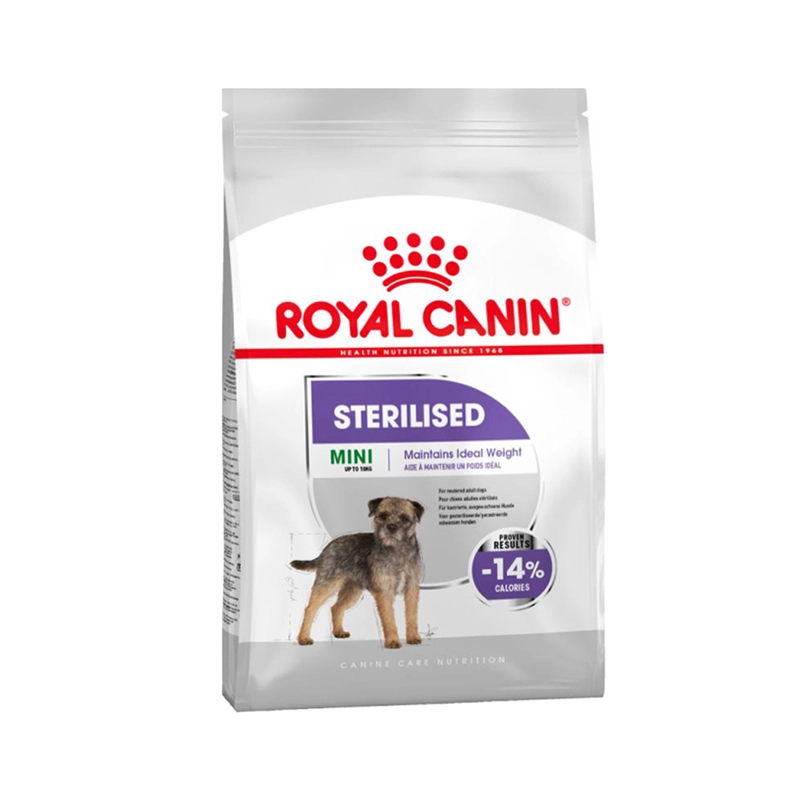 غذای خشک مینی استرلایز رویال کنین Royal Canin Mini Sterilised 1 غذای خشک مینی استرلایز رویال کنین Royal Canin Mini Sterilised
