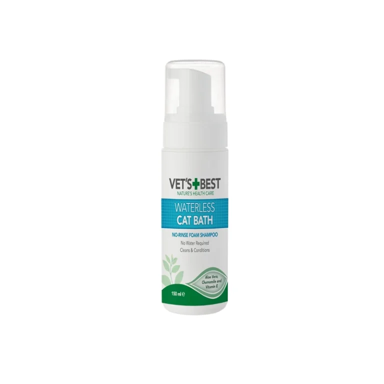 فوم شستشو بدون آب گربه Vet's Best Waterless Cat Bath
